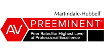 Martindale-Hubbell AV Preeminent rating